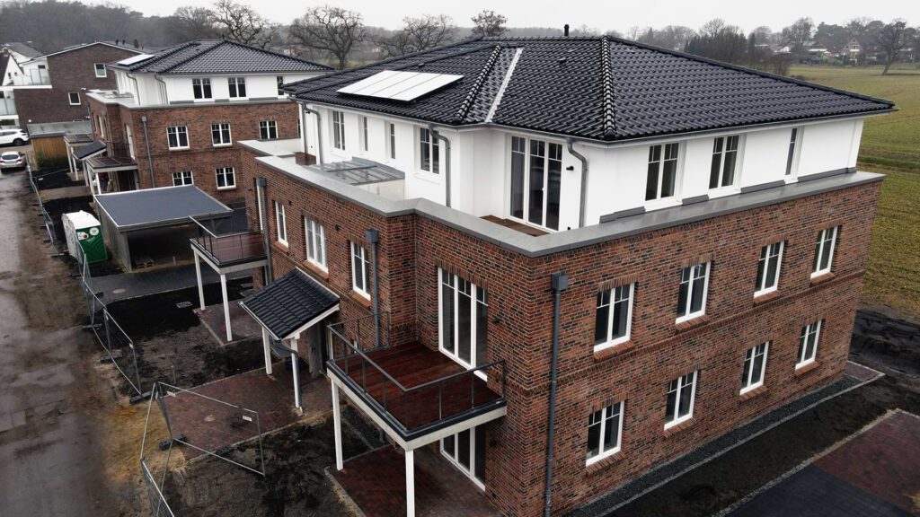 Holzbau mit Brettsperrholz-Elementen – Projekt Klein Nordende
