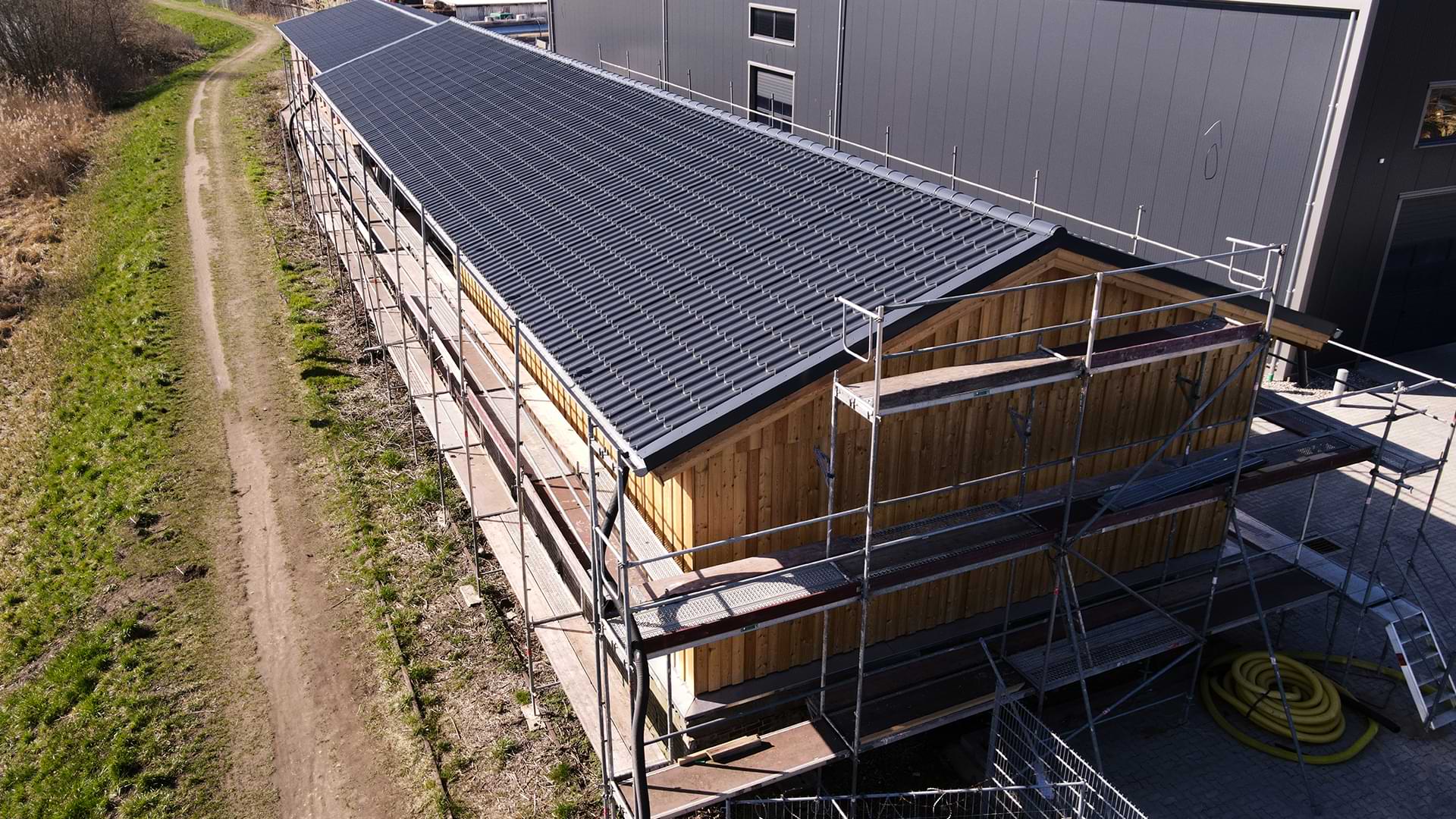 Erweiterung eines Bahnhofsgebäudes in Holzbauweise – Projekt Bergedorf