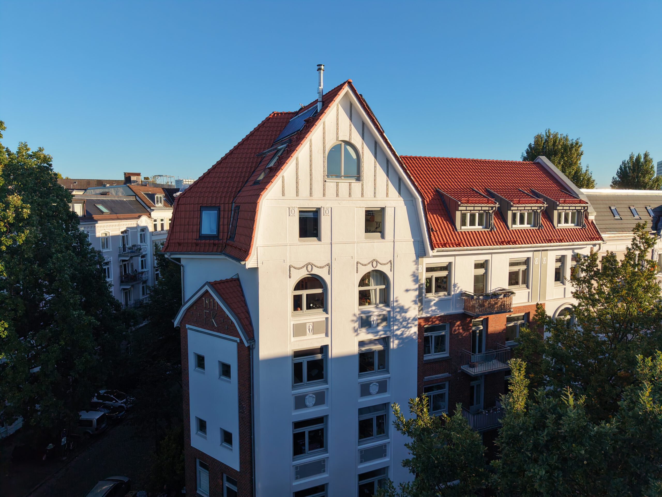 Ansicht Altona Dachsanierung